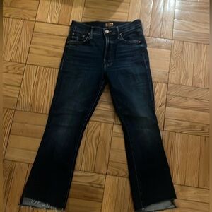 MOTHER The Insider Crop Step Frey jeans - size 28